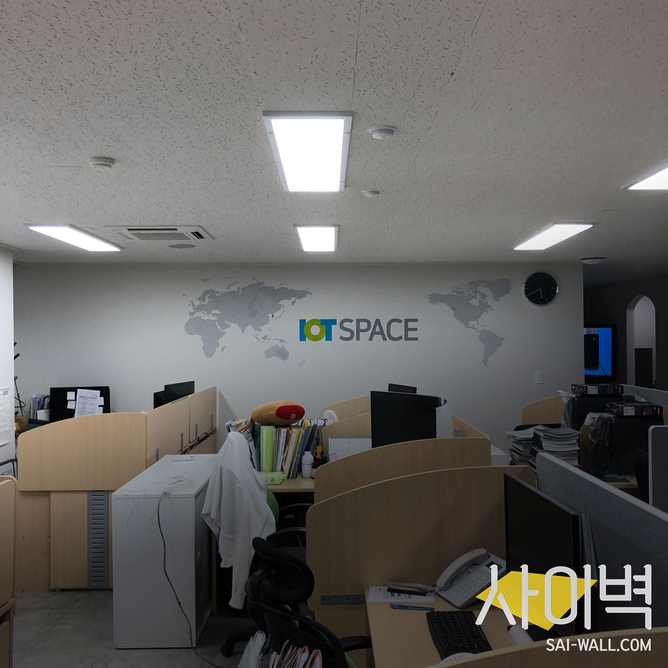 아이오티스페이스 사무실벽화 벽화 시공 사진 19